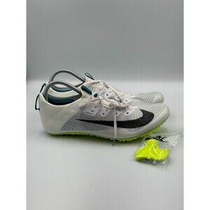 NIKE Superfly Elite 2 White Bright Spruce Men's Size 11.5 With Spikes FZ9662-100